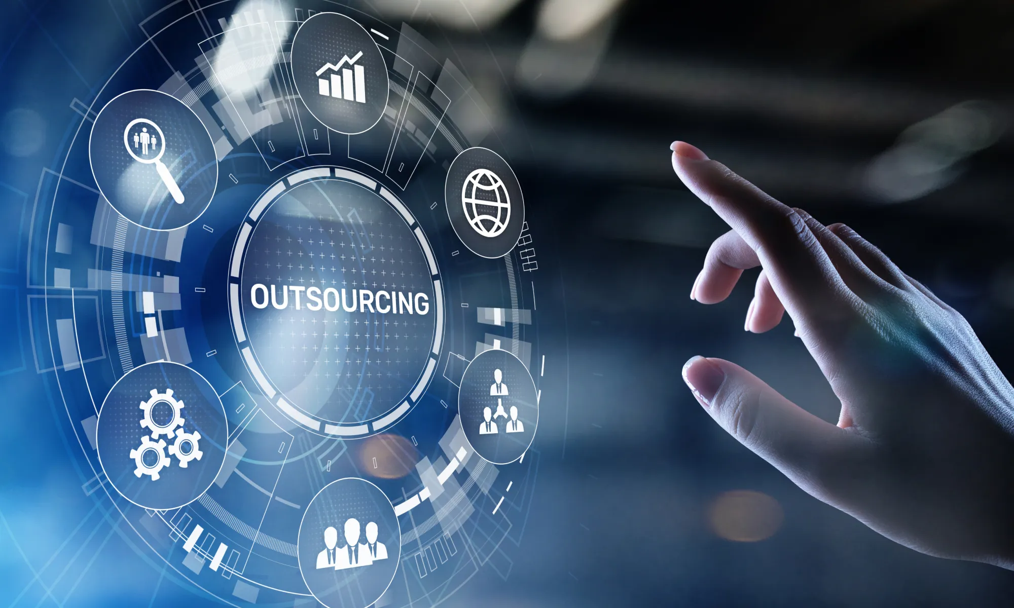 Promotion of efficient outsourcing of tasks